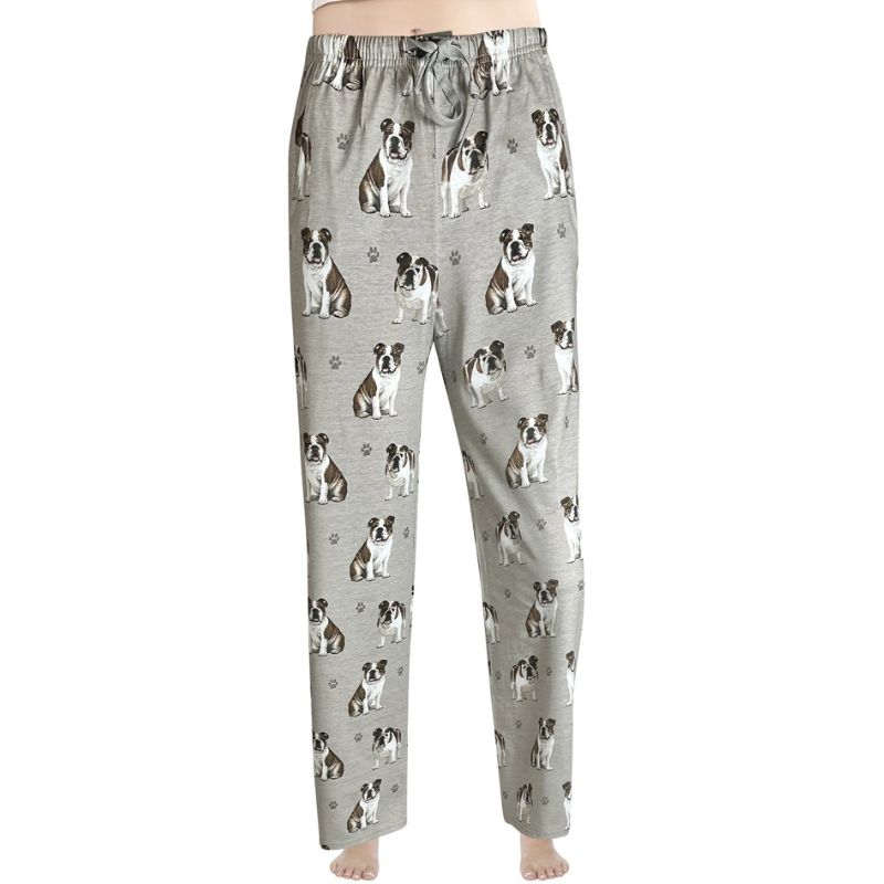 Bulldog Pajama Bottoms